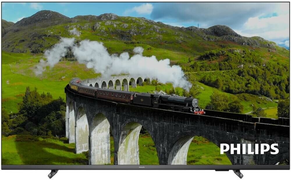 Телевизор Philips Телевизор LED Philips 43" 43PUS7608/60 черный 4K Ultra HD 60Hz DVB-T DVB-T2 DVB-C DVB-S DVB-S2 WiFi Smart TV (RUS)