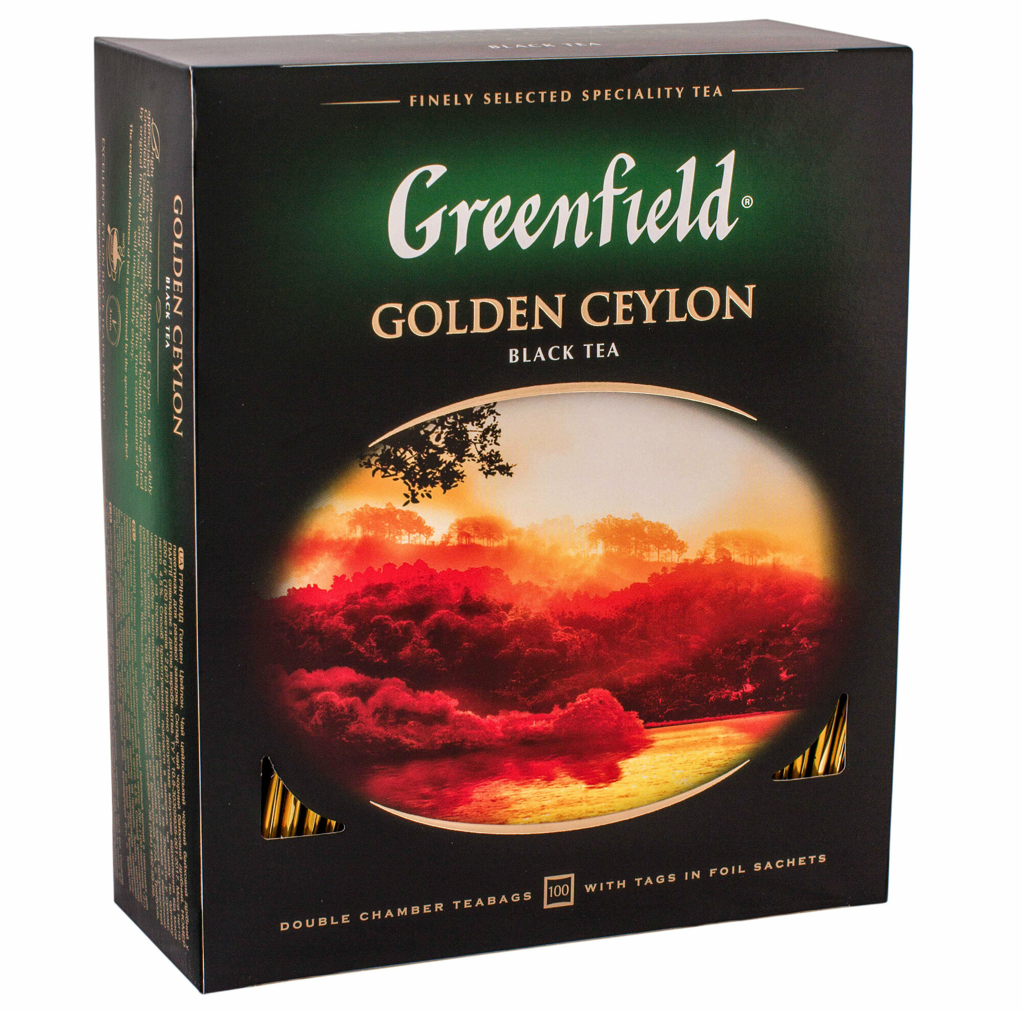 Чай черный Greenfield Golden Ceylon в пакетиках, 100 пак. - фотография № 19