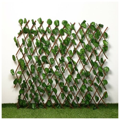 Ограждение декоративное, 200 × 75 см, «Лист ольхи», Greengo