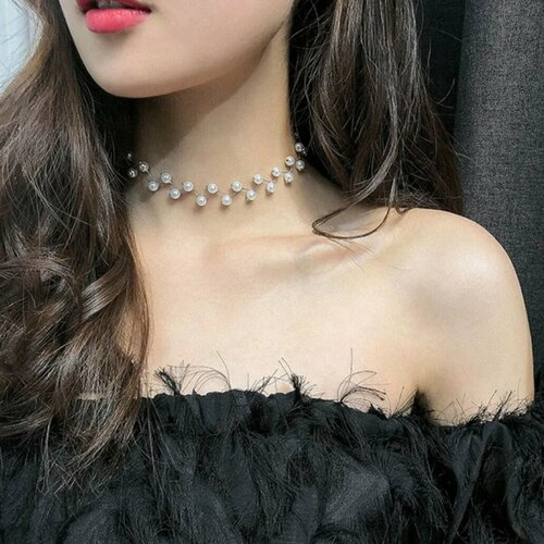 фото Жемчужное ожерелье в корейском стиле ry