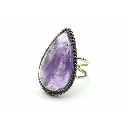 фото Кольцо радуга камня, флюорит, размер 20, красный, мультиколор