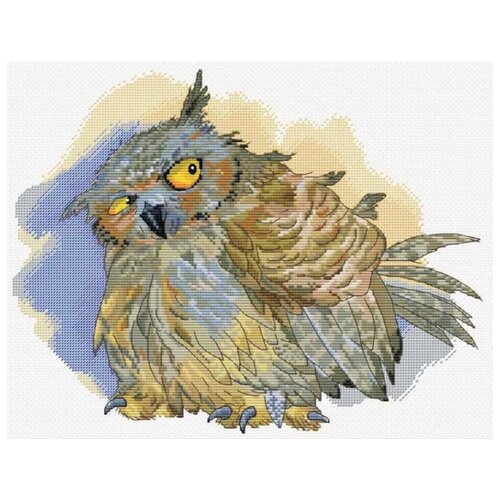 фото Набор бубо бубо вышивка крестом 31х38 белоснежка 160-14