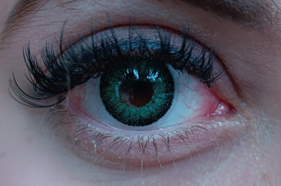 Цветные контактные линзы ALEX LINZA (EOS), 211-Green, -1.5 / 14 / 8.6, 2шт.