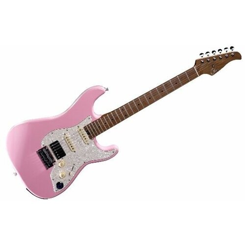 Mooer GTRS S801 Pink электрогитара со встроенным процессором, розовый цвет