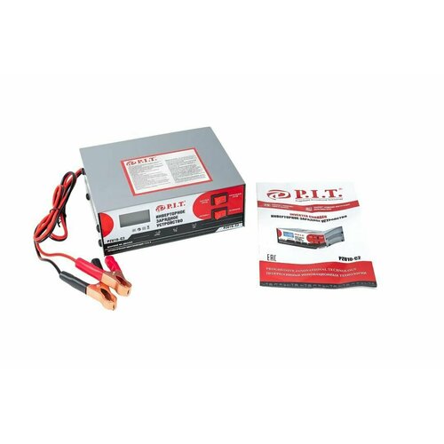 Зарядное устройство инверторное PIT PZU10-C2 мастер 230В-50 Гц1224В6-100Ач180Вт цифр дисп 309000₽