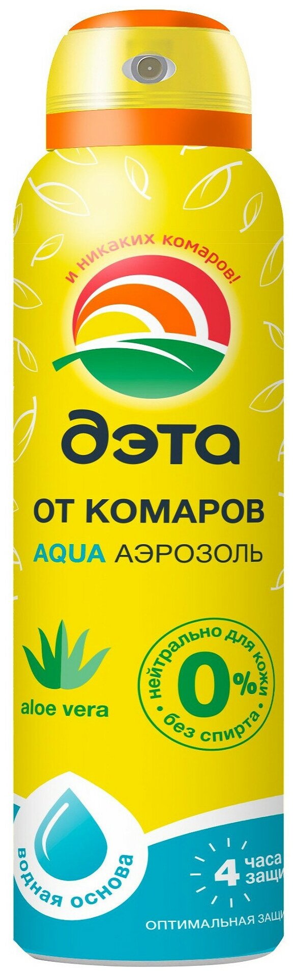 Аэрозоль ДЭТА Aqua от комаров