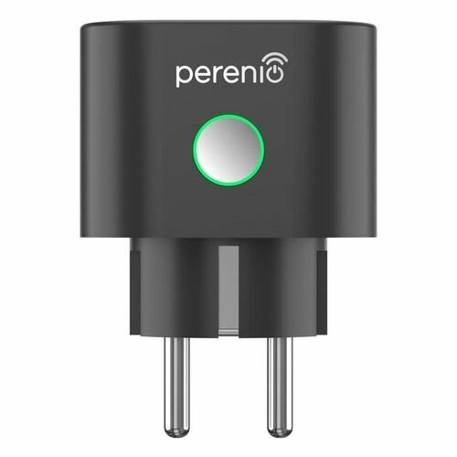 Умная розетка PERENIO Power Link EU черный  pehpl02 