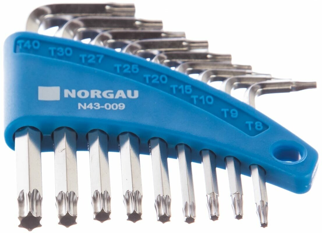 Набор ключей torx NORGAU - фото №9