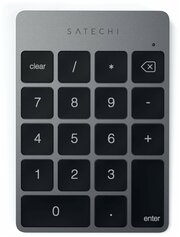 Цифровой блок клавиатуры Satechi Aluminum Slim Keypad Numpad ST-SALKPM беспроводной, серый космос