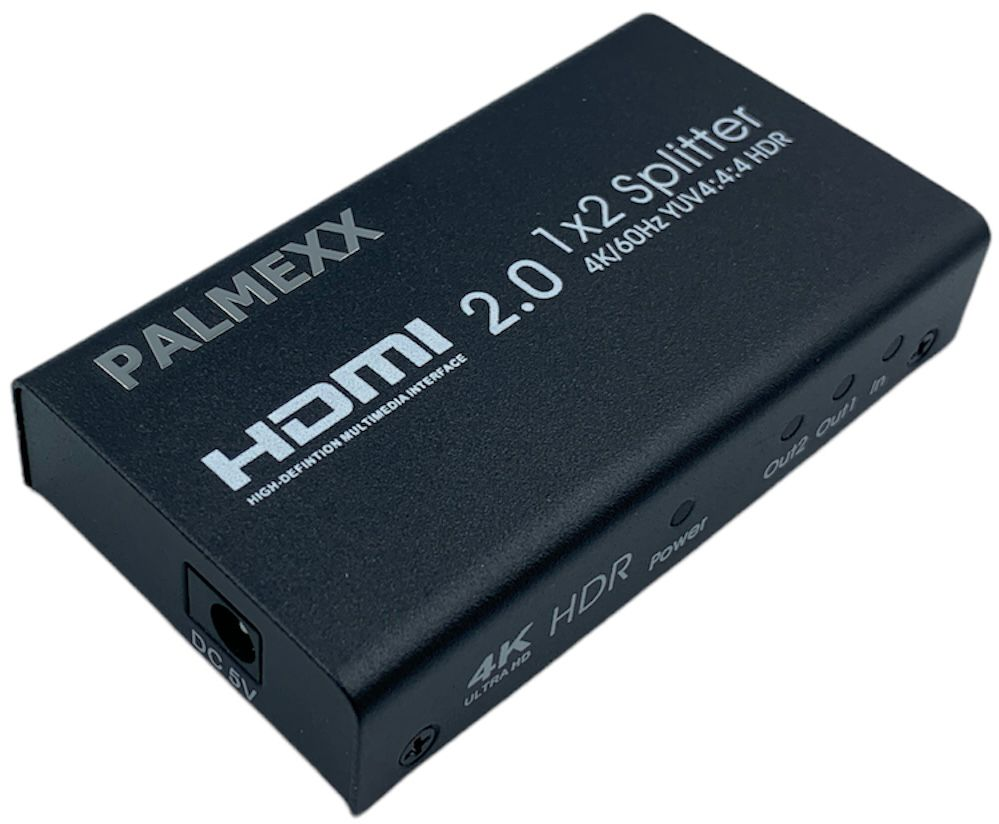 Сплиттер PALMEXX 1HDMI*2HDMI 4K (2160P 3D HDMI V2.0)