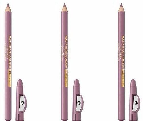 Контурный карандаш для губ, Eveline Cosmetics, Max Intense, 23 Rose Nude, 3 шт