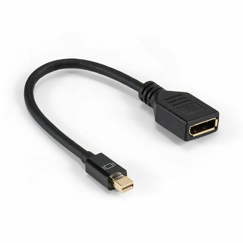 Кабель miniDisplayPort-DisplayPort ExeGate EX-CC-mDPM-DPF-0.15 (mini20M/20M, 0,15м) EX294716RUS