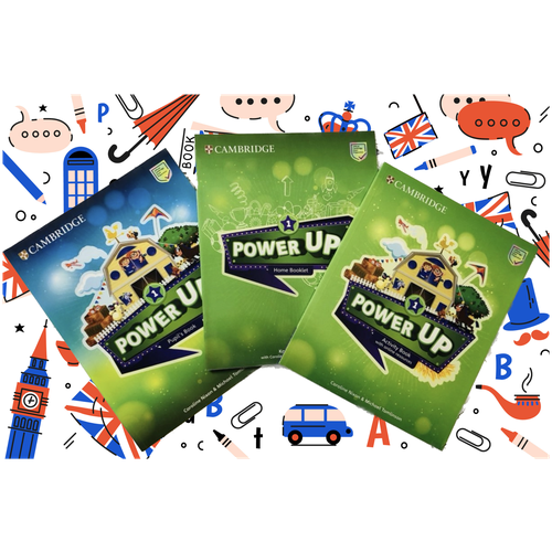 Power Up 1 Pupil's Book + Activity Book + Home Booklet + CD