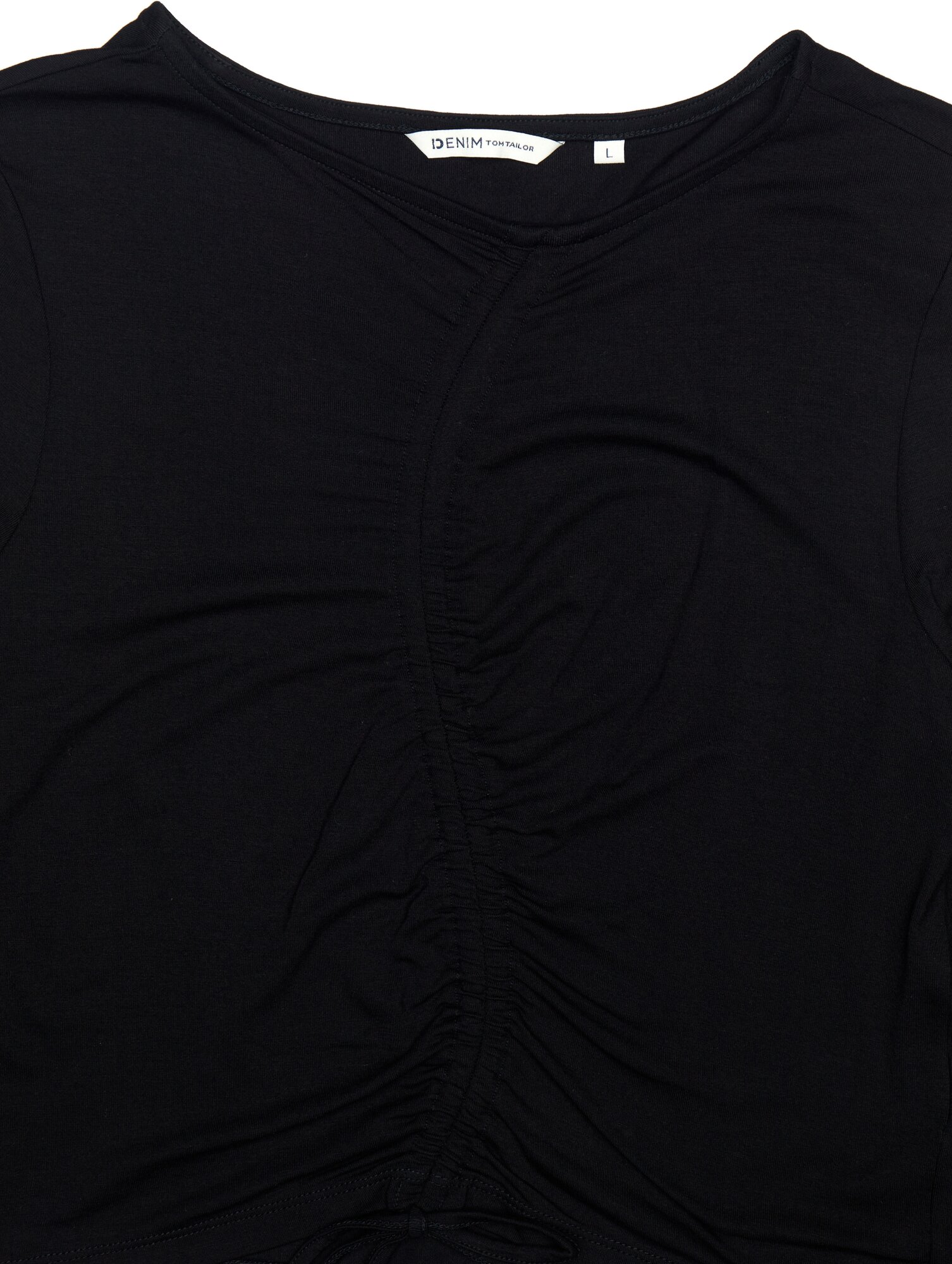 Лонгслив Tom Tailor, размер XL, , серо-черный — фото 1