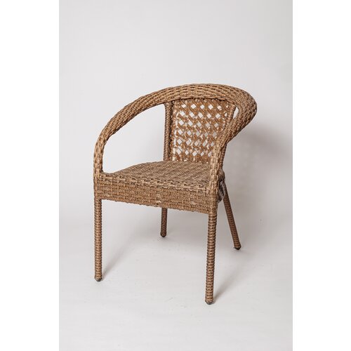 Кресло садовое из искусственного ротанга DEKO FM-1001, коричневый