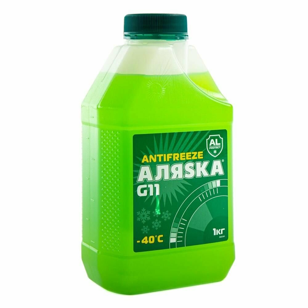 Антифриз Аляска -40 Green G11 готовый -40C зеленый 1 л 5063