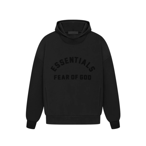 Худи Fear of God, силуэт свободный, удлиненное, размер XXL, черный