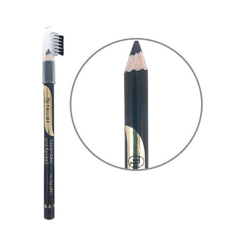 TF Cosmetics Карандаш для бровей CW-209 Eyebrow Pencil, оттенок 004 Grey tf cosmetics карандаш для бровей cw 219 eyebrow pencil оттенок 001 black