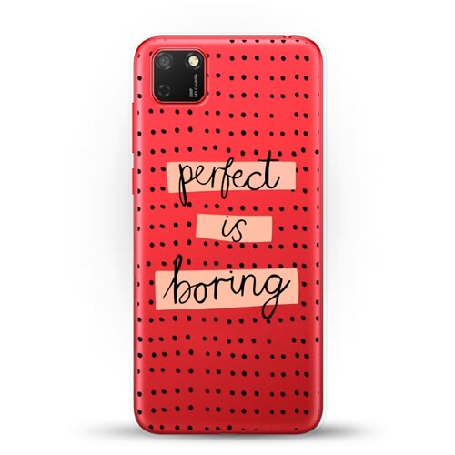 фото Силиконовый чехол boring perfect на honor 9s andy & paul