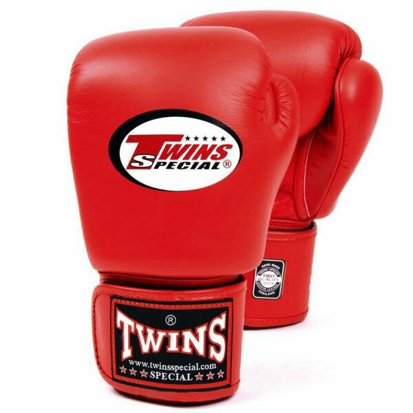 Перчатки боксерские тренировочные Twins Special BGVL-3 16 oz, красный