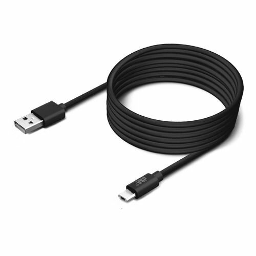 Кабель BORASCO micro USB (m) - USB (m), 2м, 2A, черный [21973]