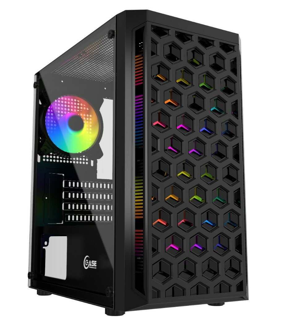 Игровой компьютер (системный блок) DREAM PC Ryzen 5 2600 6x3900MHz, 16 ГБ DDR4, 512ГБ SSD, AMD RADEON RX570 8GB, 500Вт