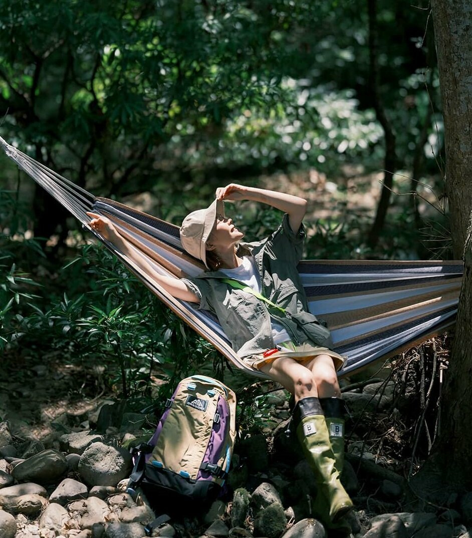 Гамак SCALER Hammock, 200×100 см, кофейный - фотография № 3