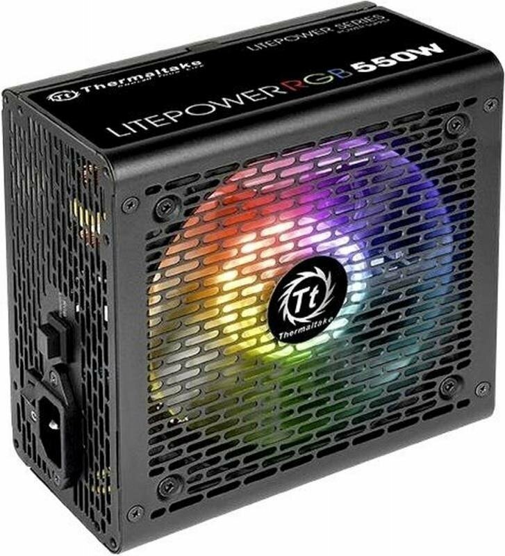 Блок питания Thermaltake Litepower 550W черный - фото №9