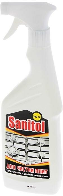 Sanitol / Средство для чистки плит с распылителем  500 МЛ.