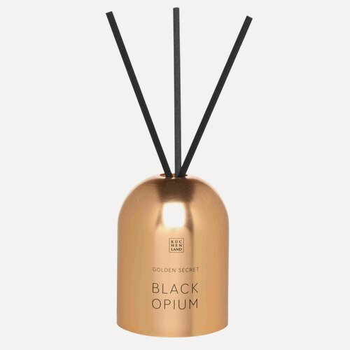 Изображение товара Ароматический диффузор, 100 мл, золотистый, Black Opium, Golden secret, Kuchenland