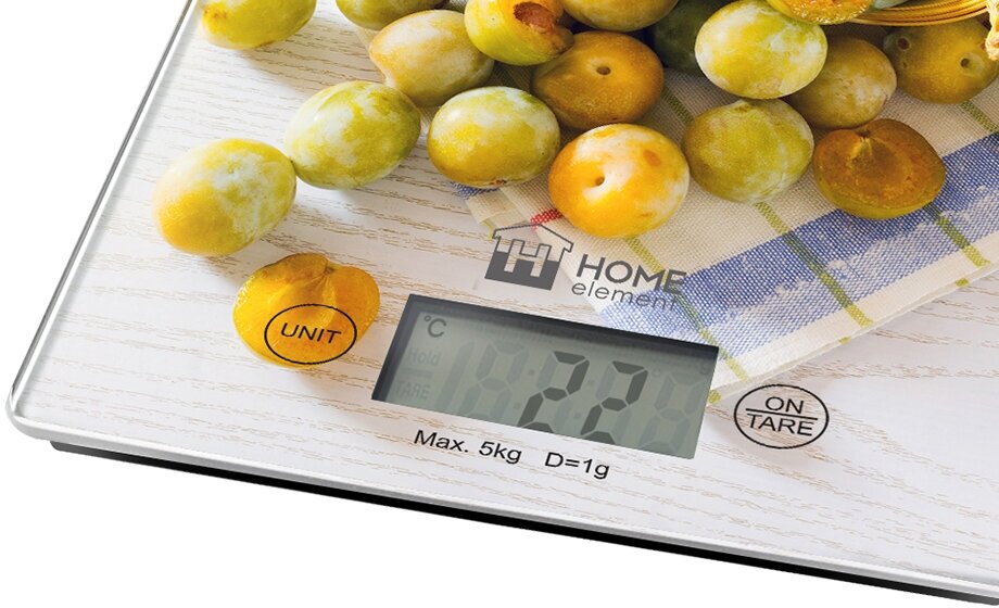 Весы кухонные Home Element HE-SC935 спелый томат - фото №11