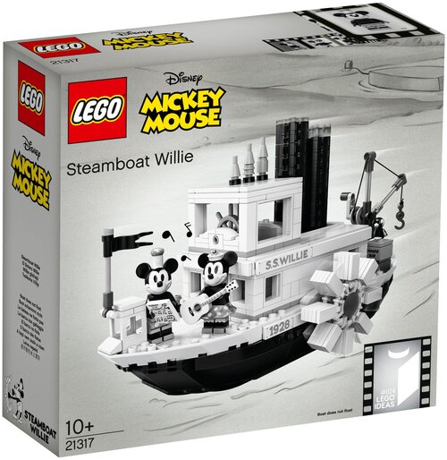 Конструктор LEGO Disney Ideas 21317 Пароходик Вилли, 751 дет.