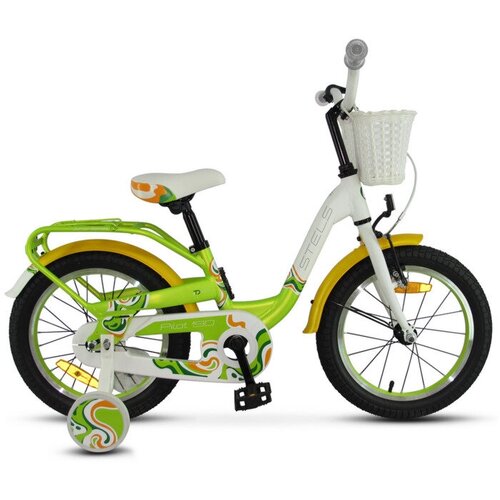Детский велосипед Stels Pilot 190 16 V030 год 2023 цвет Зеленый-Желтый 1030000₽