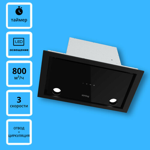 Вытяжка KORTING KHI 6777 GN 2599000₽