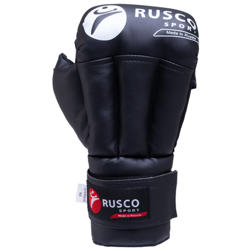 фото Перчатки для рукопашного боя, rusco к/з, черный размер 8 rusco sport