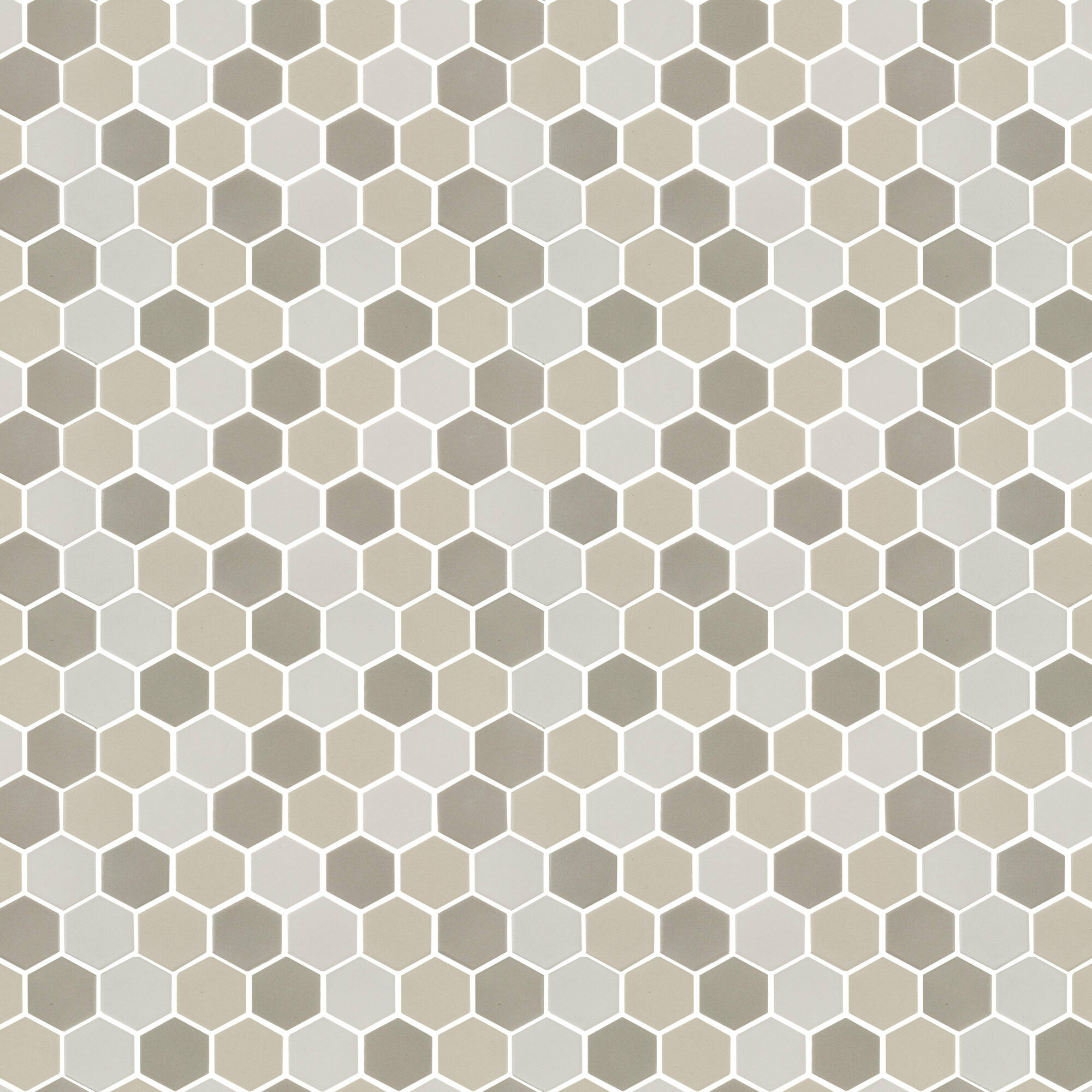 Мозаика Starmosaic Hexagon small LB Mix Antid бежевая керамическая 325х282х6 мм - фотография № 8