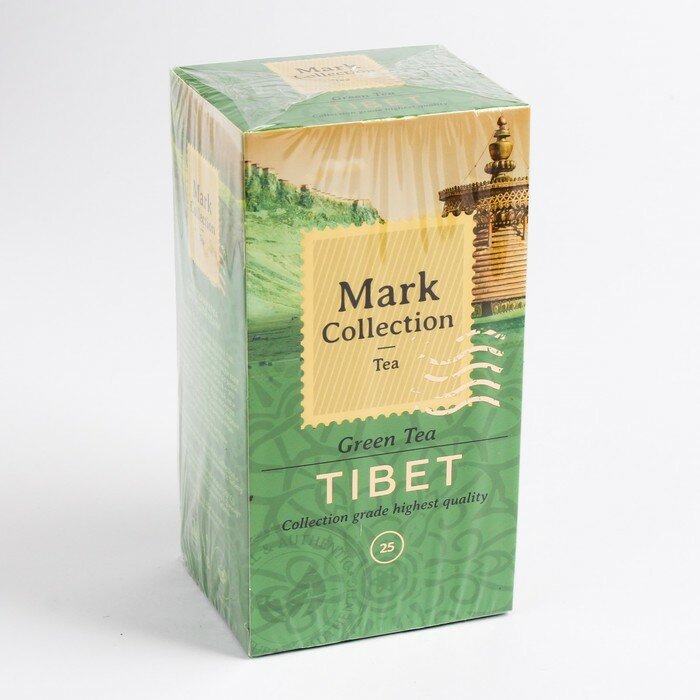 Чай зелёный Mark Collection Tibet, 25х2 г - фотография № 4