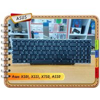 Новая русская клавиатура для Asus (7634) K550LA, K550LB, K550LC, K550LD, K550LN, K550V, K550VB, K550VC, K552M, K750