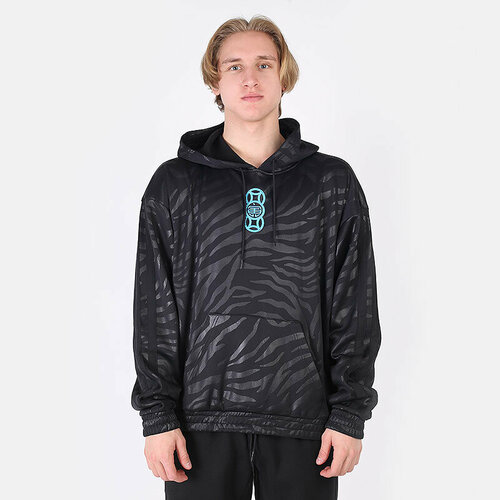 Толстовка adidas Yot GFX Hoodie, размер L, черный