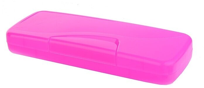 Пенал Проф-пресс цвета флуоресцентные ассорти пластик, непрозрачный (ПН-0493)