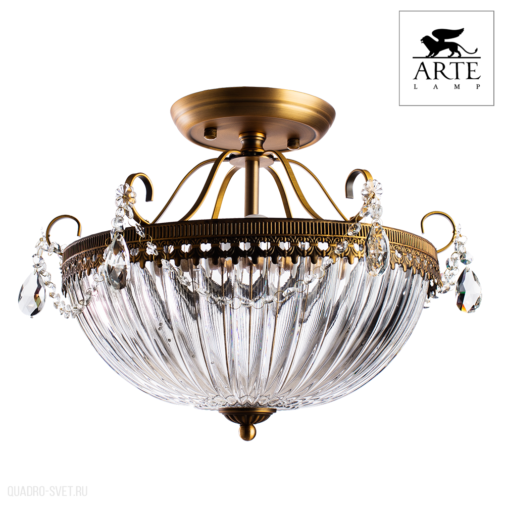 Люстра потолочная Arte Lamp SCHELENBERG A4410PL-3SR