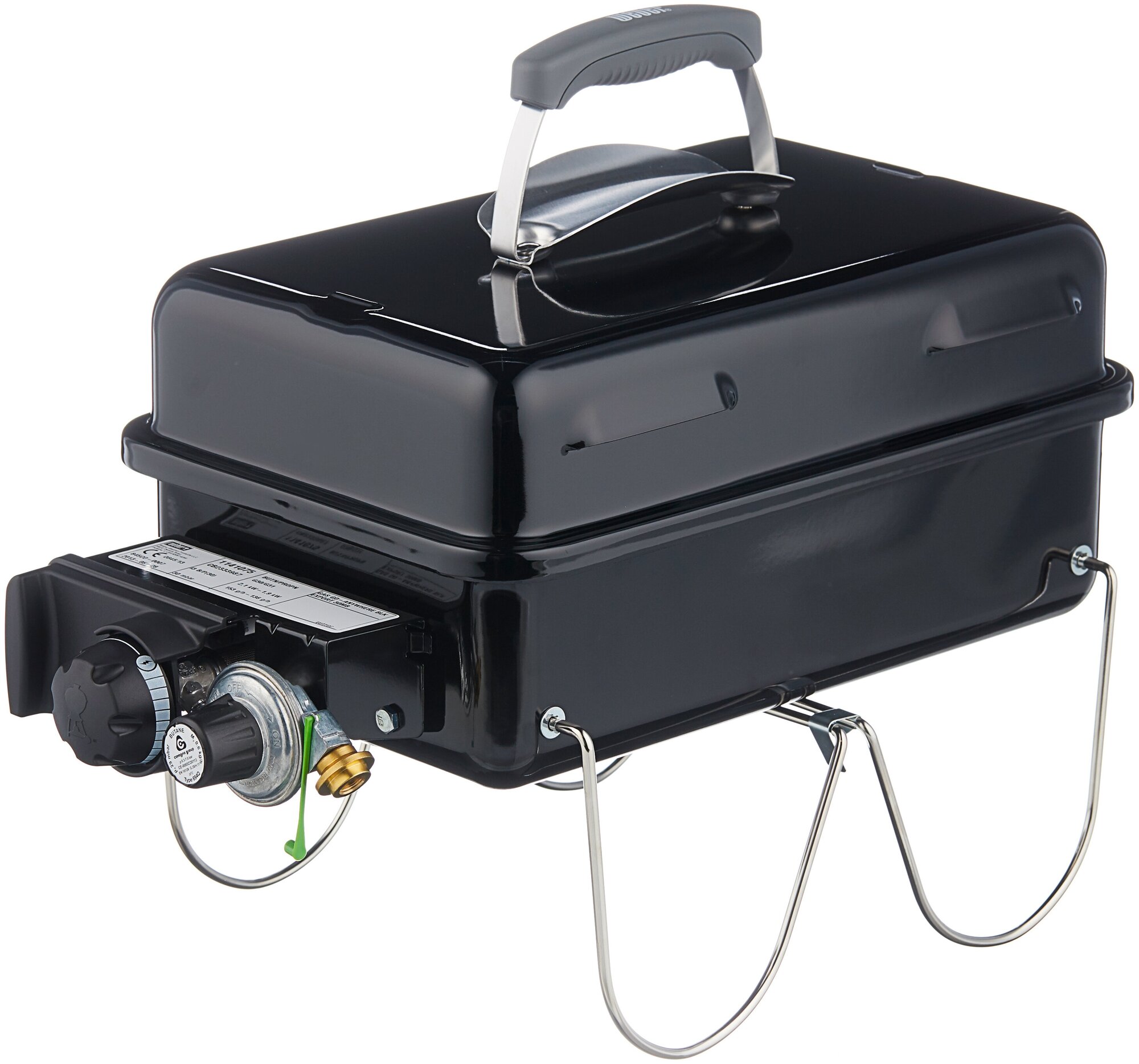 Гриль газовый Weber Go Anywhere Gas 31х53.4х36.9 см