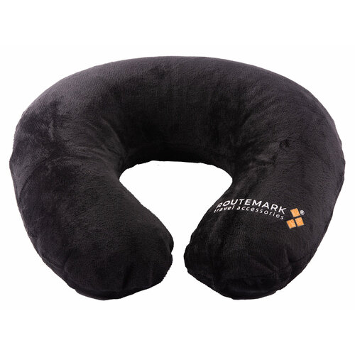 фото Подушка для шеи routemark, надувная, черный