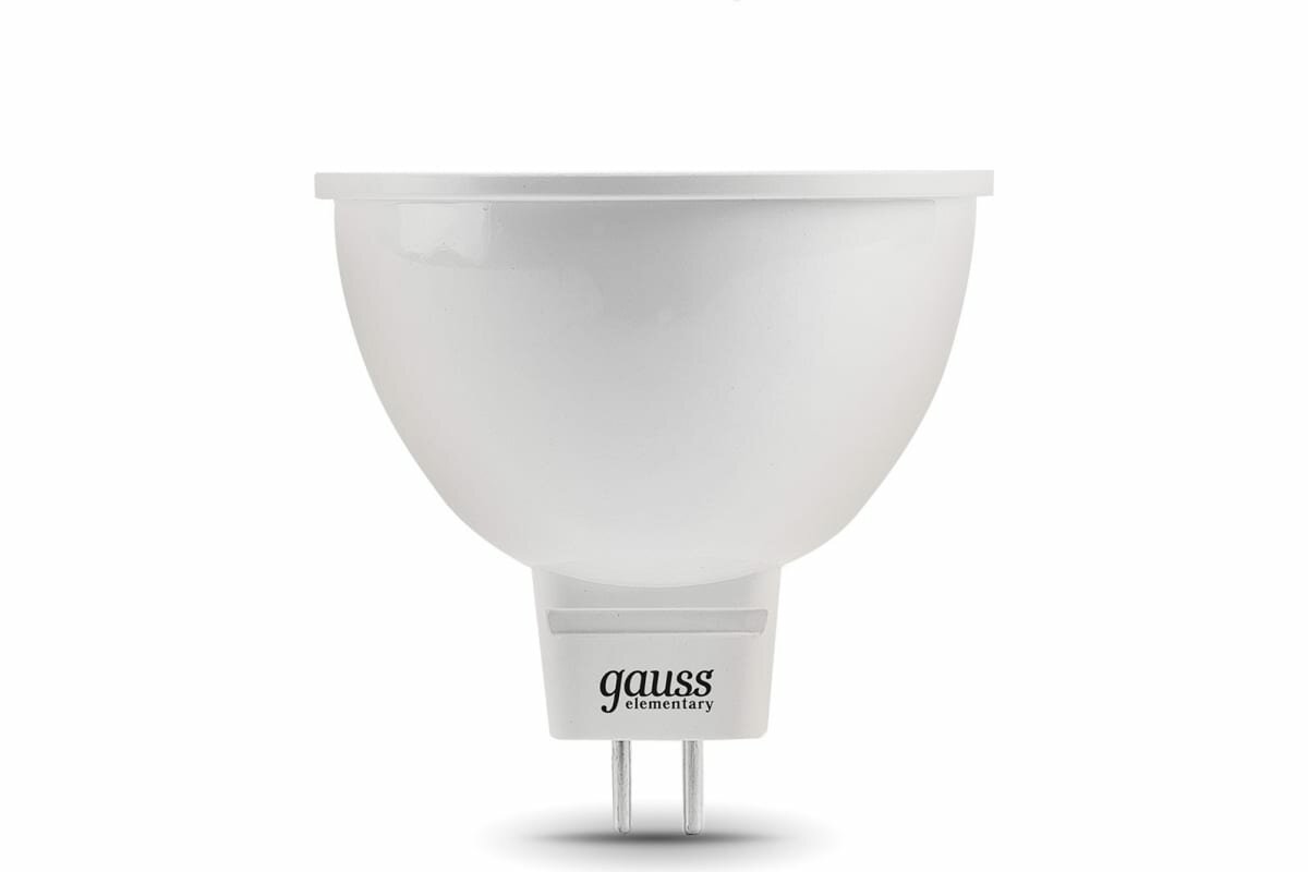 Gauss Лампа Elementary MR16 7W 550lm 4100K GU5.3 LED 13527