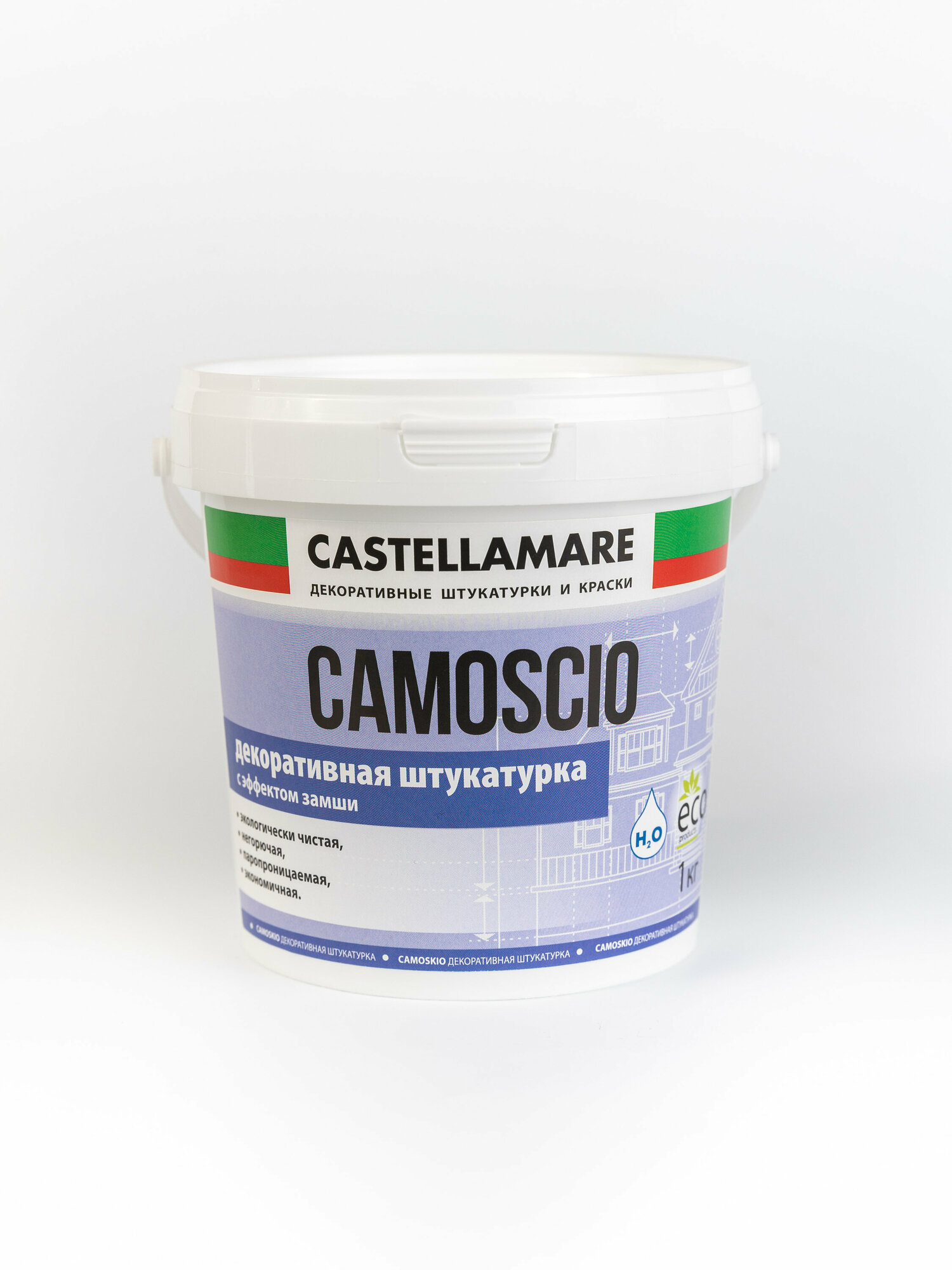 фото Декоративная краска с эффектом замши Camoscio