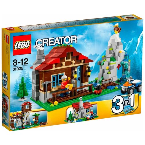 Конструктор LEGO Creator 31025 Домик в горах, 550 дет. конструктор lego creator 31098 хижина в глуши 305 дет