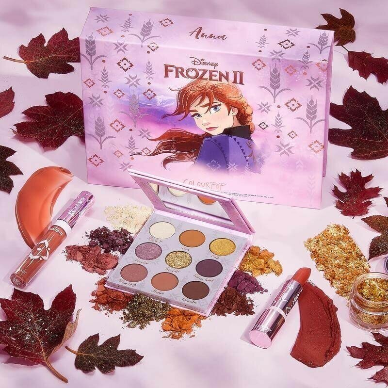 Набор косметики подарочный ColourPop - Disney Frozen 2 - Anna Collection — купить в интернет-магазине по низкой цене на Яндекс Маркете