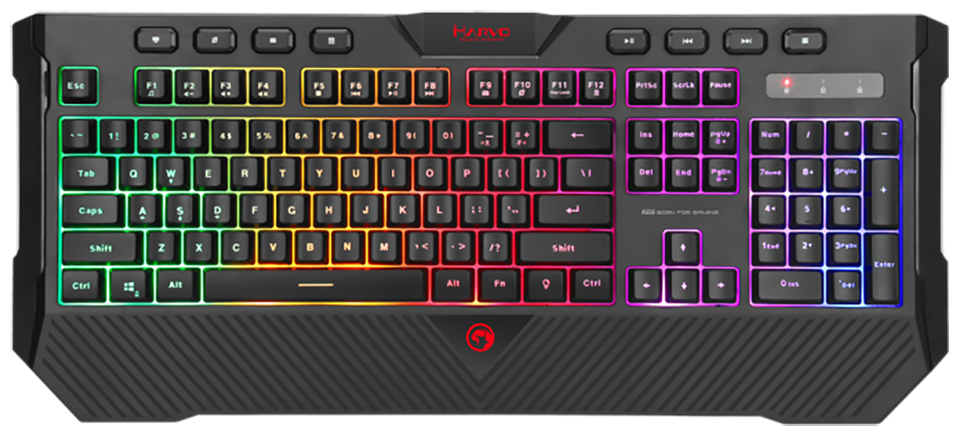 PC Игровая клавиатура Marvo K656 USB Gaming с подсветкой, ПК
