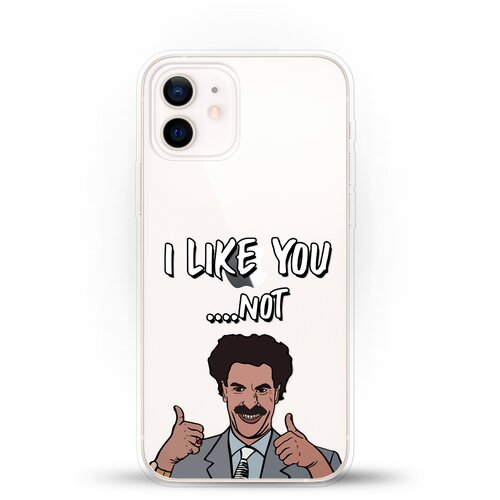 фото Силиконовый чехол i like you на apple iphone 12 mini andy & paul