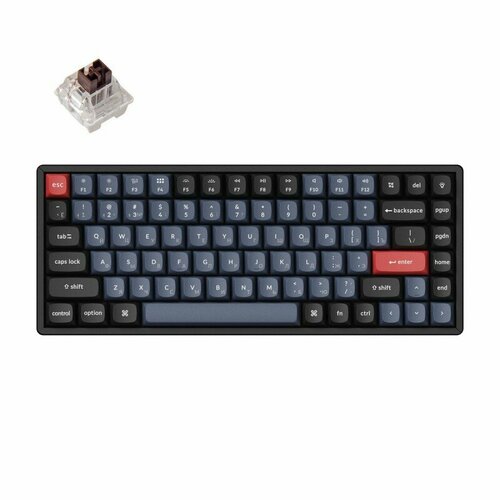 Беспроводная механическая клавиатура QMK Keychron K2 Pro 84 клавиши Hot-Swap Keychron K pro Brown Switch 1329100₽